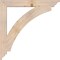 Ekena Millwork Thorton Traditional Smooth Bracket, Douglas Fir, 3 1/2"W x 32"D x 32"H BKT04X32X32THR01SDF - alternate 4
